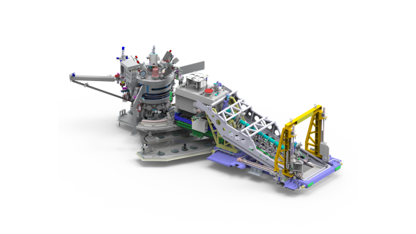 qRIXS chamber and spectrometer setup