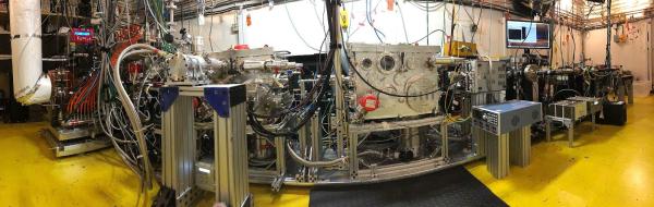 UED beamline in two chamber configuration